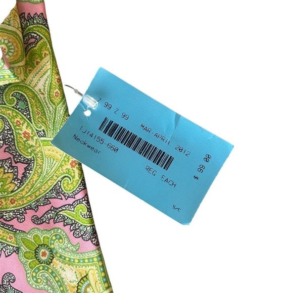 Royal Classic Men's Silk Paisley Necktie Multicolor Formal Wedding NEW - Picture 6 of 6